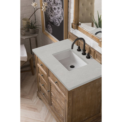 James Martin Vanities Savannah 36" Driftwood Single Vanity - 238-104-5511-3AF
