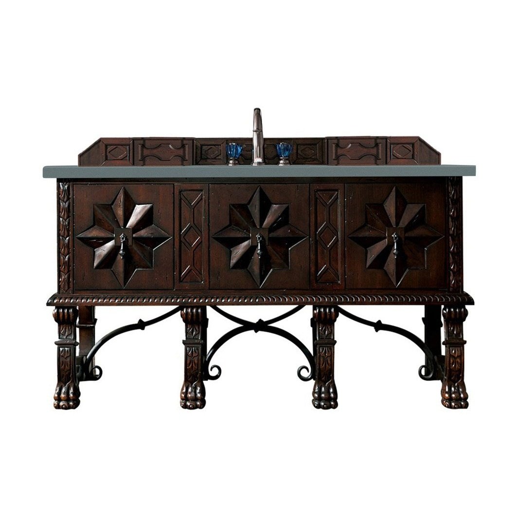 James Martin Vanities Balmoral 60" Single Vanity Cabinet - 150-V60S-ANW-3AF