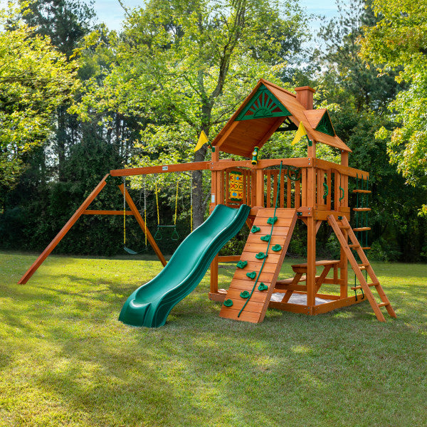 Gorilla Playsets Chateau Swing Set