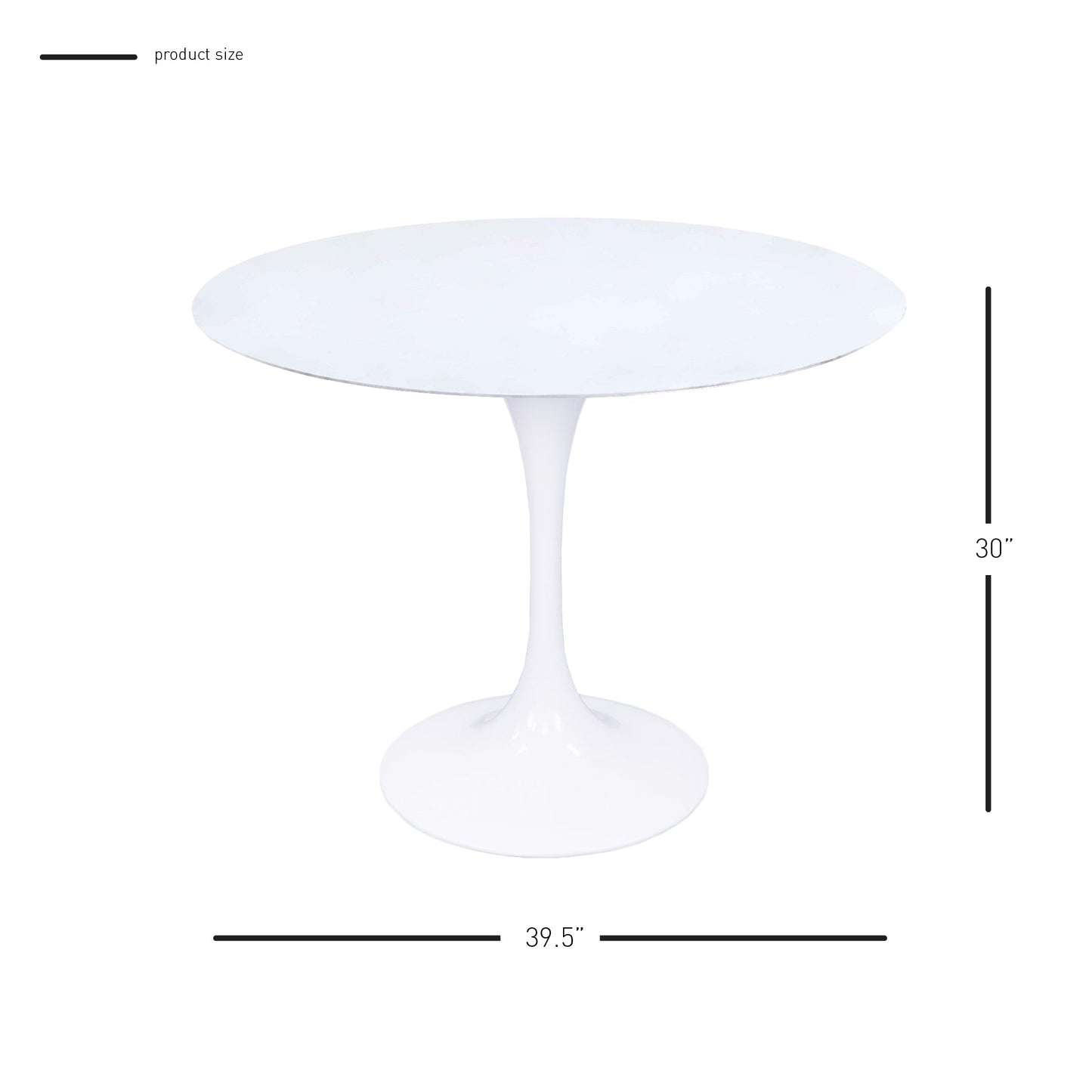 New Pacific Direct Allie 39" Round Table -  6300003-W
