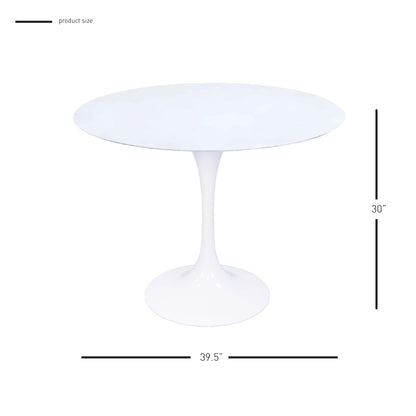 New Pacific Direct Allie 39" Round Table -  6300003-W