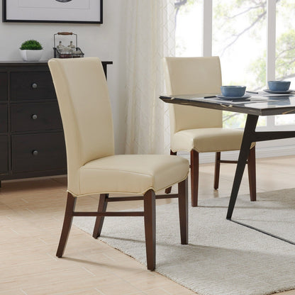 New Pacific Direct Milton Bonded Leather Dining Chair, (Set of 2) -  268239B-693