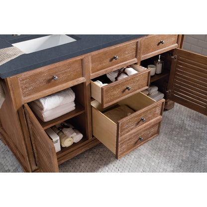 James Martin Vanities Savannah 60" Driftwood Double Vanity - 238-104-5611-3AF