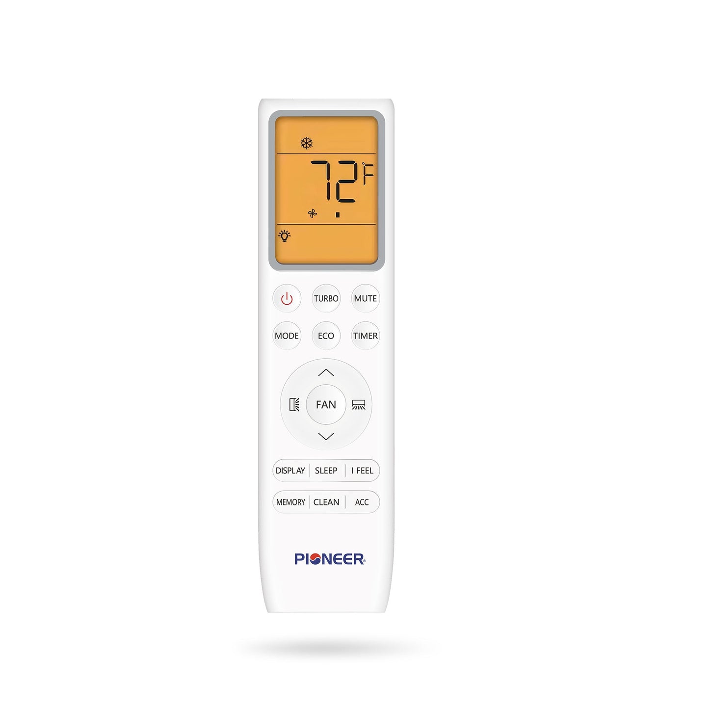 Pioneer Diamante Pro 9,000 BTU 19 SEER2 115V High-Wall Ductless Energy-Star Mini-Split Air Conditioner Inverter Heat Pump with 16 Ft. Kit - WYT009ALSI20RL