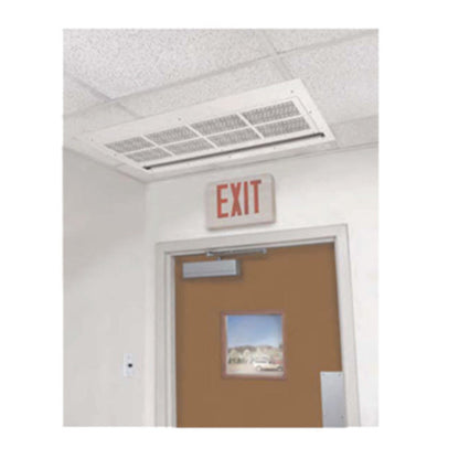 Curtron S-ICM-72-1-EH-FILTER 75" In-Ceiling Mounted Air Curtain with Air Filter - CUSICM721EHFILTER