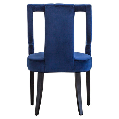 New Pacific Direct Viola Velvet Fabric Klismos Chair -  9900033-333
