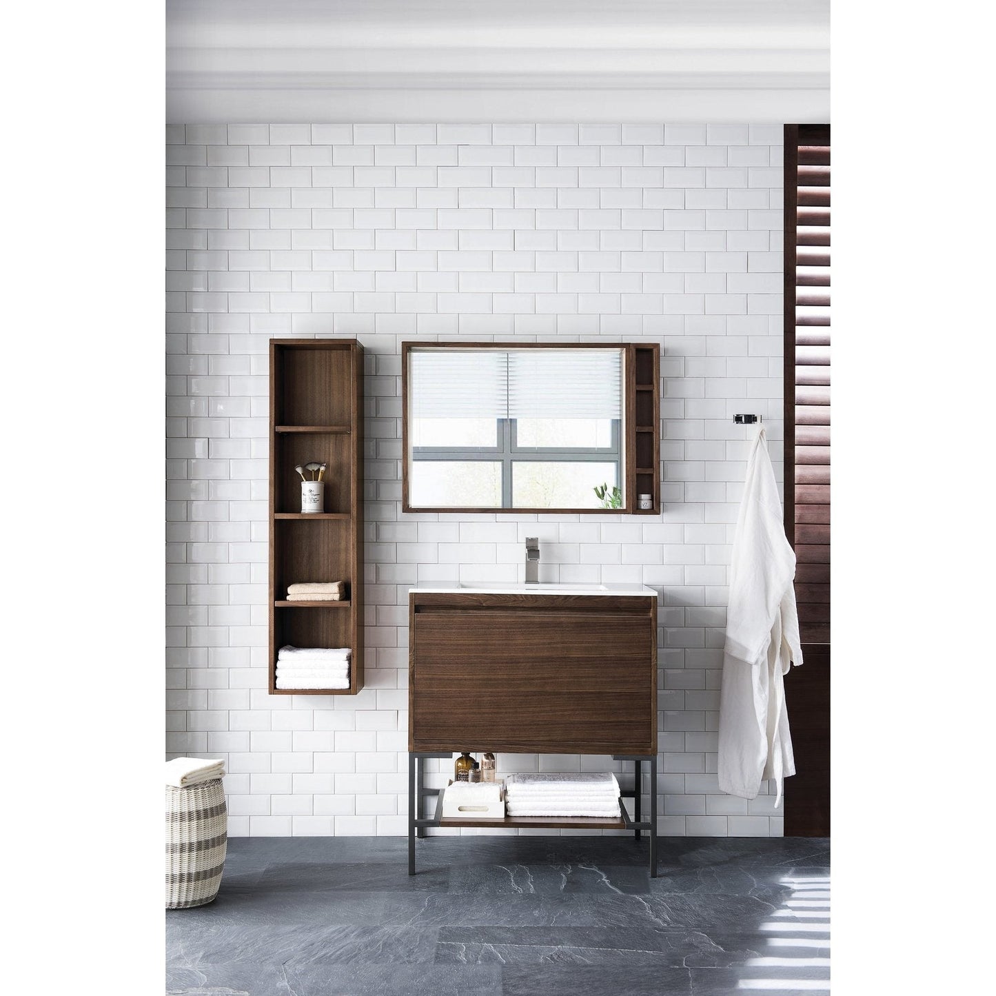 James Martin Vanities Milan 31.5" Single Vanity Cabinet - 801V31.5GWRGDCHB