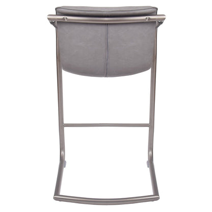 New Pacific Direct Indy PU Leather Counter Stool, (Set of 2)  - 1060004-216