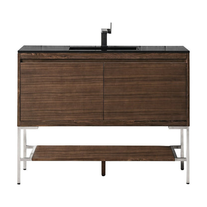 James Martin Vanities Milan 47.3" Single Vanity Cabinet - 801V47.3GWRGDCHB