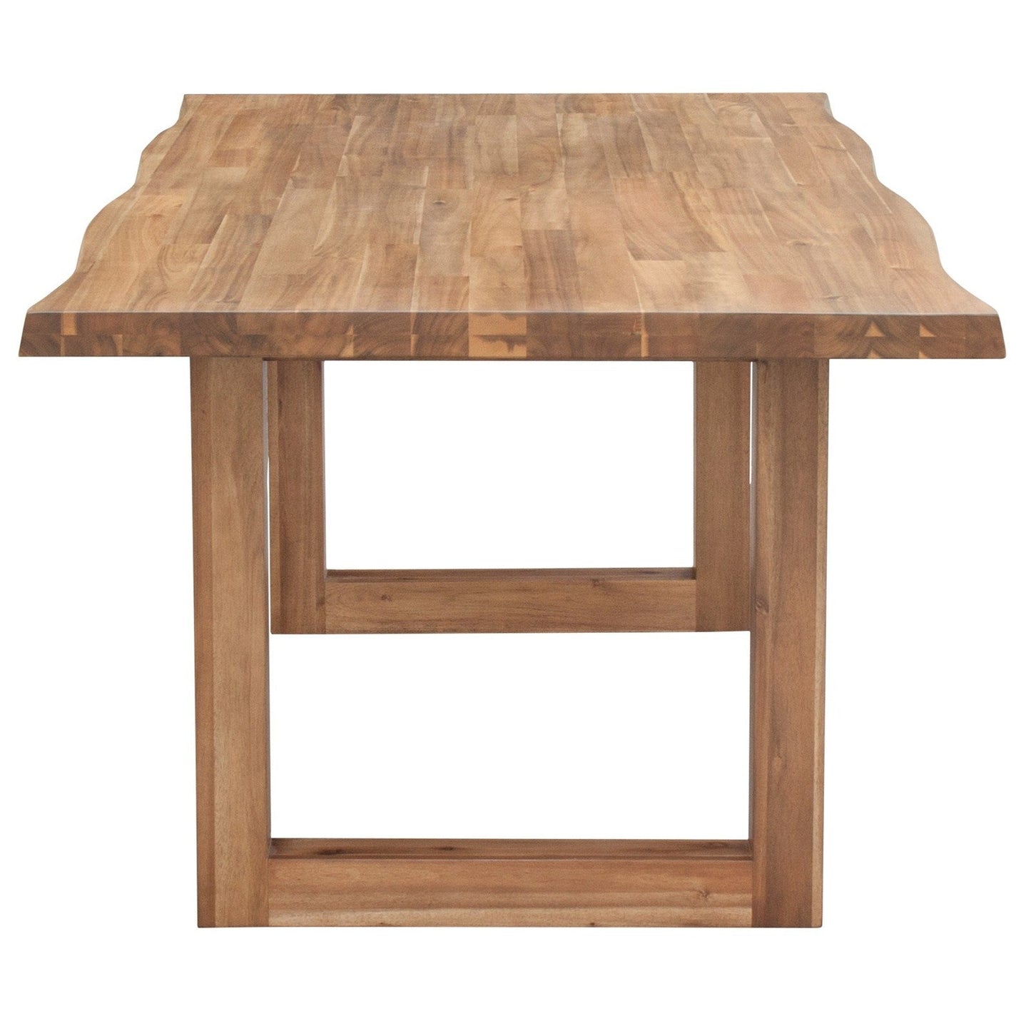 New Pacific Direct Windsor 79" Live-Edge Dining Table -  8000040