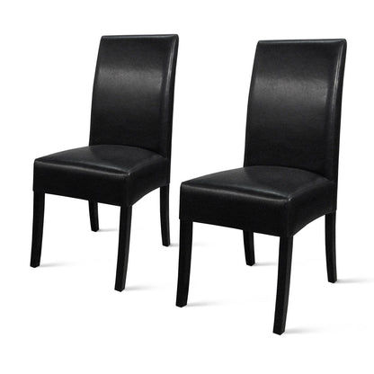 New Pacific Direct Valencia Bonded Leather Chair, (Set of 2)  - 108239B-23