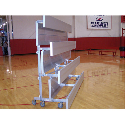 Bleacher 2 Row Deluxe Tip-N-Roll - BL215TRD