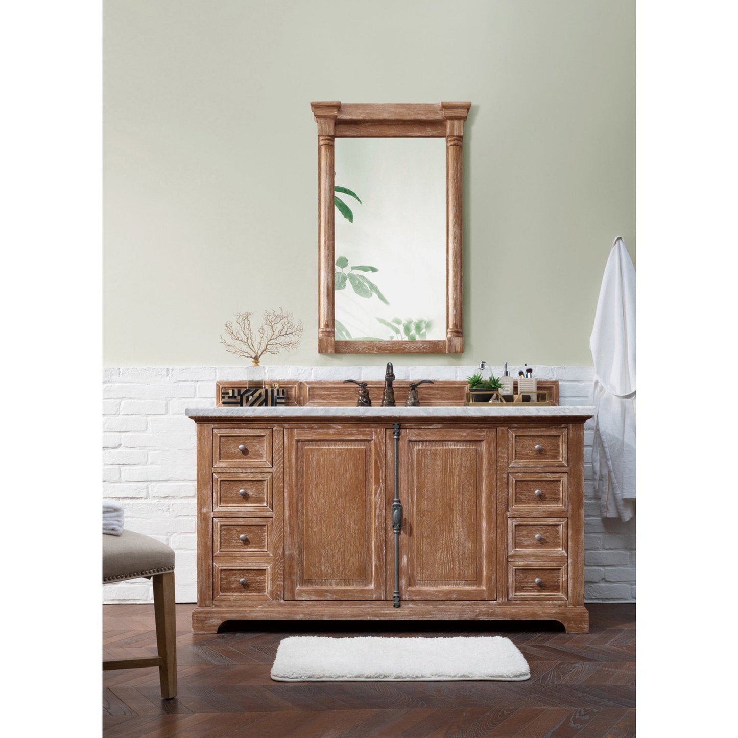 James Martin Vanities Providence 60" Single Vanity - 238-105-5311-3AF
