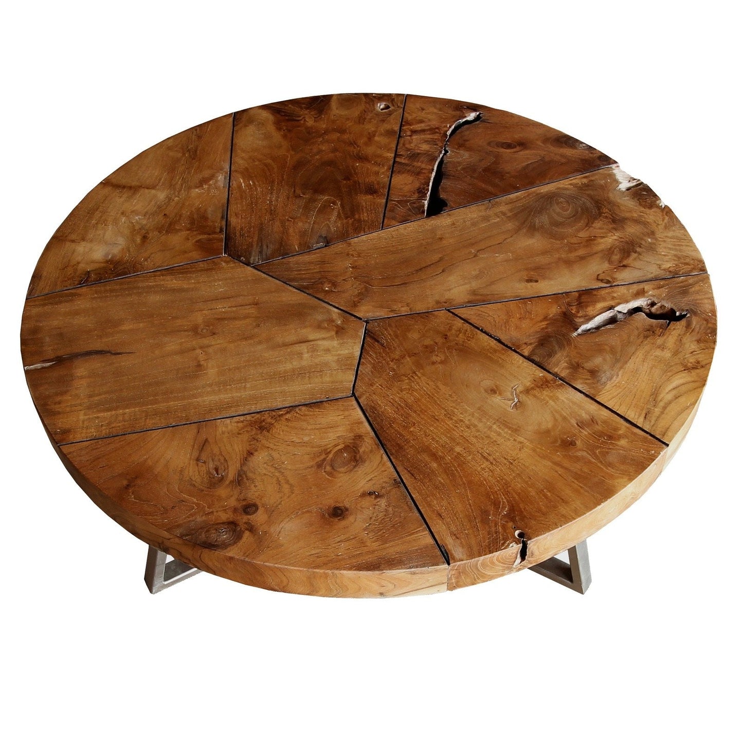New Pacific Direct Leon Reclaimed Teak Wood Coffee Table 9600024