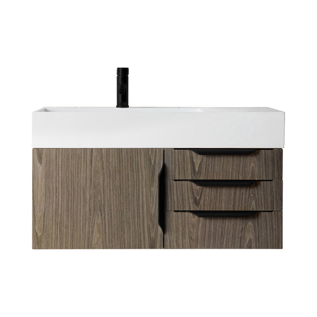 James Martin Vanities Mercer Island 36" Single Vanity - 389-V36-AGR-G-DGG