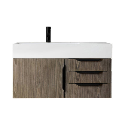 James Martin Vanities Mercer Island 36" Single Vanity - 389-V36-AGR-G-DGG