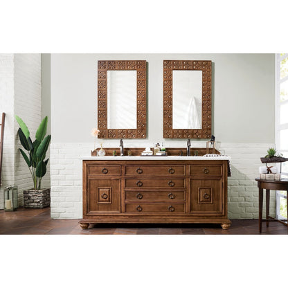 James Martin Vanities Mykonos 72" Double Vanity - 550-V72-CIN-3AF