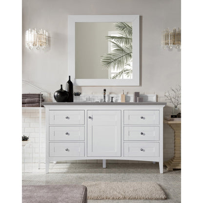 James Martin Vanities Palisades 60" Single Vanity - 527-V60S-BW-3AF