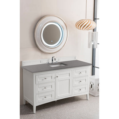 James Martin Vanities Palisades 60" Single Vanity - 527-V60S-BW-3AF