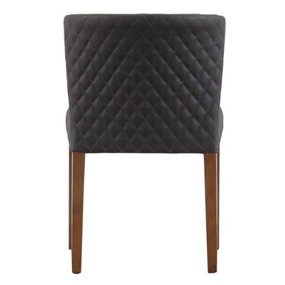 New Pacific Direct Albie Diamond Stitching PU Leather Chair, (Set of 2)  - 3900047-401
