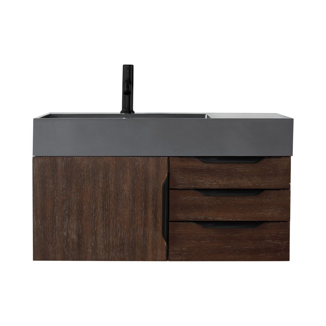 James Martin Vanities Mercer Island 36" Single Vanity - 389-V36-AGR-G-DGG
