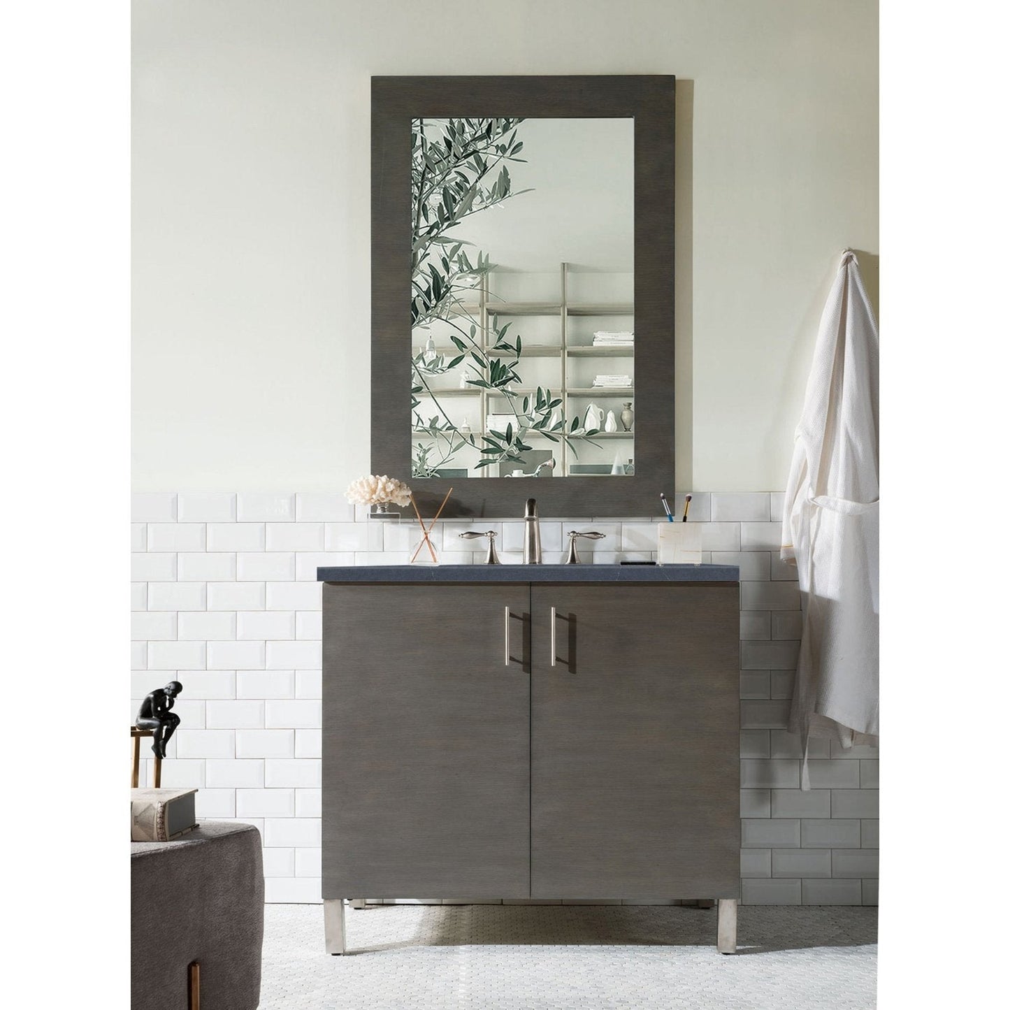 James Martin Vanities Metropolitan 36" Single Vanity - 850-V36-AWT-3AF