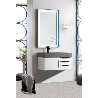 James Martin Vanities Mercer Island 36" Single Vanity - 389-V36-AGR-G-DGG