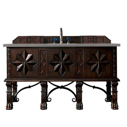 James Martin Vanities Balmoral 60" Single Vanity Cabinet - 150-V60S-ANW-3AF