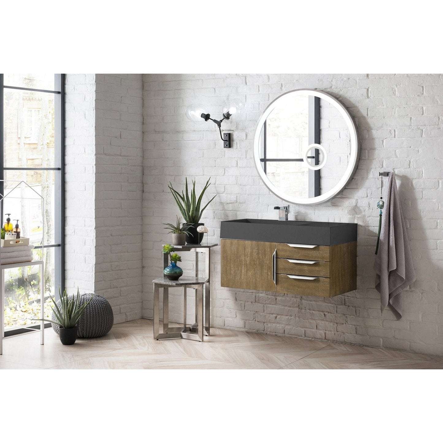 James Martin Vanities Mercer Island 36" Single Vanity - 389-V36-AGR-G-DGG
