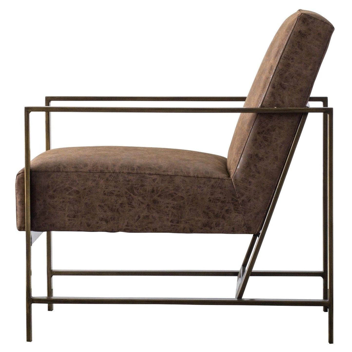 New Pacific Direct Francis PU Leather Arm Chair -  3900031-NCE