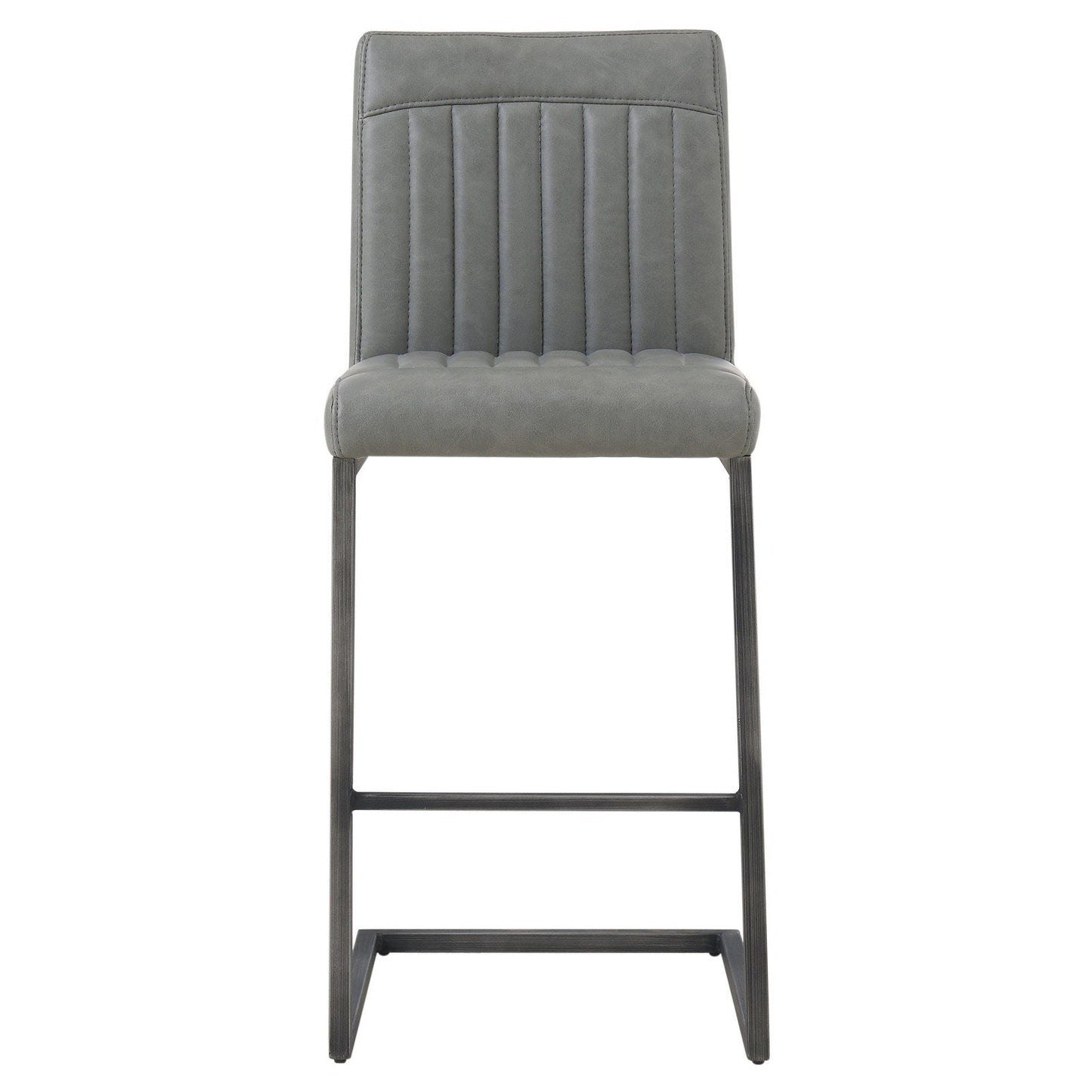 New Pacific Direct Ronan PU Leather Counter Stool, (Set of 2)  - 1060008-216