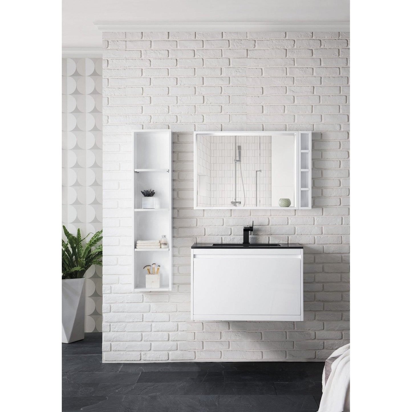 James Martin Vanities Milan 31.5" Single Vanity Cabinet - 801V31.5GWRGDCHB