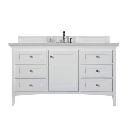 James Martin Vanities Palisades 60" Single Vanity - 527-V60S-BW-3AF