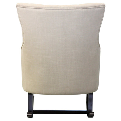 New Pacific Direct Abigail Fabric Tufted Rocking Chair  - 3900023