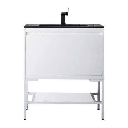 James Martin Vanities Milan 31.5" Single Vanity Cabinet - 801V31.5GWRGDCHB