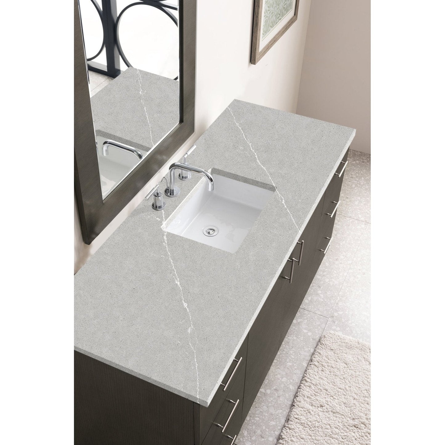 James Martin Vanities Metropolitan 60" Single Vanity -  850-V60S-SOK-3CAR