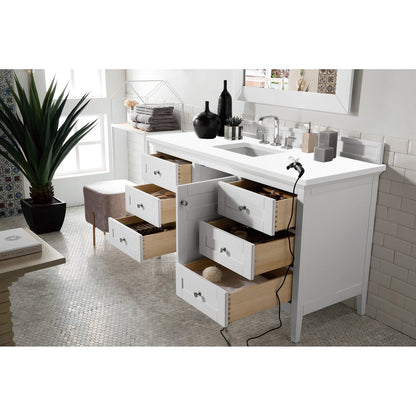 James Martin Vanities Palisades 60" Single Vanity - 527-V60S-BW-3AF