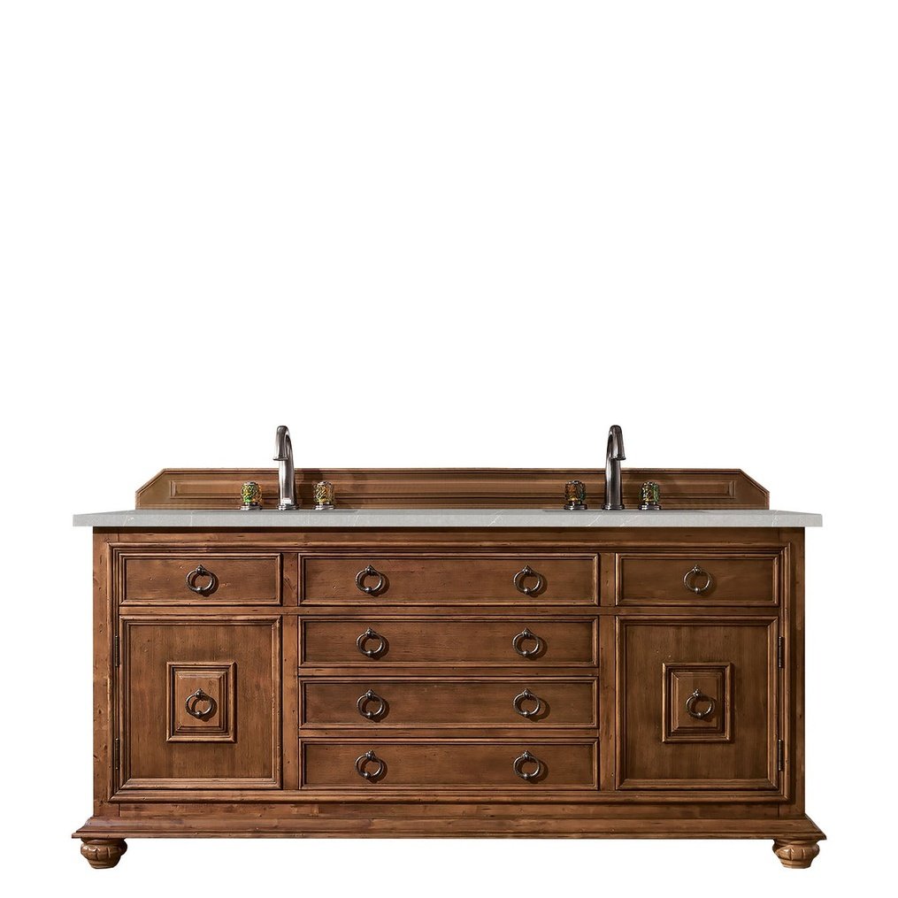 James Martin Vanities Mykonos 72" Double Vanity - 550-V72-CIN-3AF