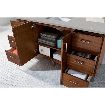 James Martin Vanities Metropolitan 60" Single Vanity -  850-V60S-SOK-3CAR